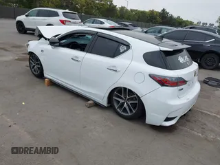 2015 Lexus CT 200h with VIN JTHKD5BH0F2234146, listed as a IAAI auction lot 42583102 with Not provided miles and . Bid and sale history available at DreamBid. Image 3.