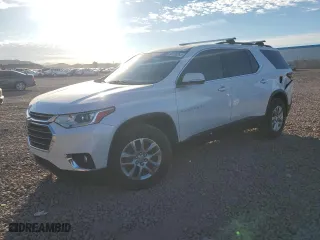 2019 Chevrolet Traverse LT Leather with VIN 1GNERHKW6KJ126749, listed as a Copart auction lot 46303265 with 77,829 mi miles and Salvage Title. Bid and sale history available at carsss.com. Image 1.