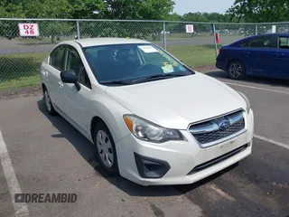 2014 Subaru Impreza with VIN JF1GJAA60EH023538, listed as a IAAI auction lot 42563786 with 153,665 mi miles and . Bid and sale history available at DreamBid. Image 1.
