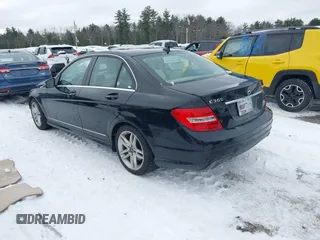 2013 Mercedes-Benz C 300 Sport with VIN WDDGF8AB2DG124530, listed as a IAAI auction lot 41553508 with 110,654 mi miles and . Bid and sale history available at DreamBid. Image 3.
