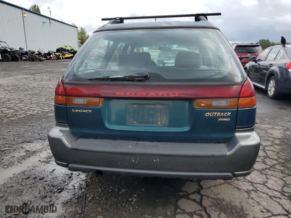 1999 Subaru Legacy Wagon Outback with VIN 4S3BG6850X6600449, listed as a Copart auction lot 77152804 with 211,146 mi miles and Clean Title. Bid and sale history available at carsss.com. Image 6.