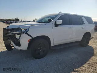 2021 Chevrolet Tahoe Commercial with VIN 1GNSCLED9MR298263, listed as a Copart auction lot 84536494 with 60,324 mi miles and Salvage Title. Bid and sale history available at carsss.com. Image 1.
