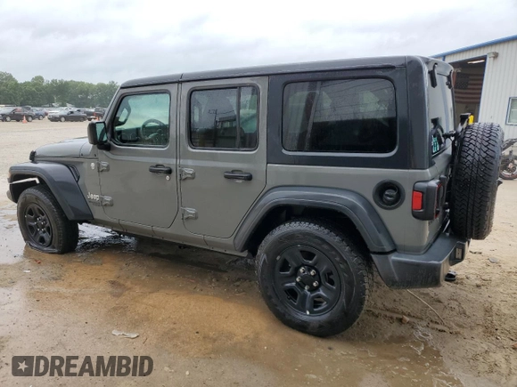 2018 Jeep Wrangler Unlimited Sport z VIN 1C4HJXDN5JW229707, wystawiony jako Copart lot #57170675 z przebiegiem 87 215 mil mil oraz Czysty tytuł • Clean title. Historia ofert i sprzedaży dostępna na DreamBid. Obrazek 2.