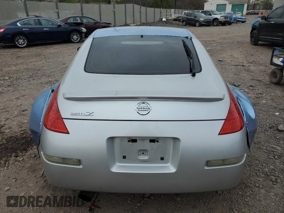 2006 Nissan 350Z Grand Touring with VIN JN1AZ34D86M307431, listed as a Copart auction lot 53840755 with 104,414 mi miles and Clean Title. Bid and sale history available at carsss.com. Image 6.