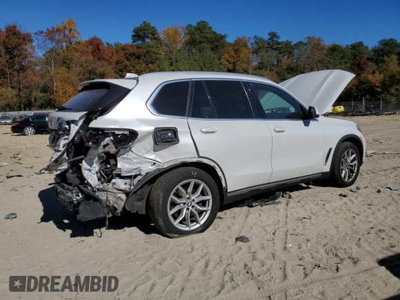 2019 BMW X5 xDrive40i with VIN 5UXCR6C55KLL37907, listed as a Copart auction lot 76977334 with 115,355 mi miles and Salvage Title. Bid and sale history available at carsss.com. Image 3.