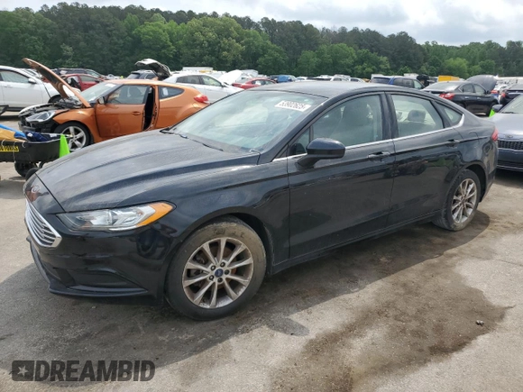 2017 Ford Fusion SE with VIN 3FA6P0HD8HR369087, listed as a Copart auction lot 53902625 with 157,066 mi miles and Clean Title. Bid and sale history available at carsss.com. Image 1.