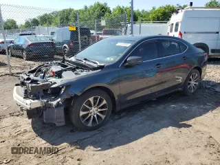2015 Acura TLX with VIN 19UUB1F31FA024363, listed as a Copart auction lot 61233505 with Not provided miles and Salvage title. Bid and sale history available at DreamBid. Image 1.