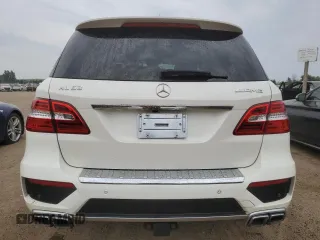 2013 Mercedes-Benz M ML 63 AMG with VIN 4JGDA7EB5DA110524, listed as a Copart auction lot 65643094 with 65,436 mi miles and Salvage Title. Bid and sale history available at carsss.com. Image 6.