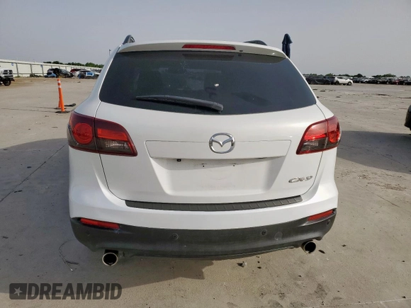 2013 Mazda CX-9 Touring with VIN JM3TB2CA2D0420217, listed as a Copart auction lot 56788395 with 117,319 mi miles and Clean title. Bid and sale history available at DreamBid. Image 6.