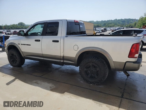 2011 Ram 1500 Big Horn with VIN 1D7RV1GT7BS700576, listed as a Copart auction lot 56128205 with 183,192 mi miles and Salvage title. Bid and sale history available at DreamBid. Image 2.