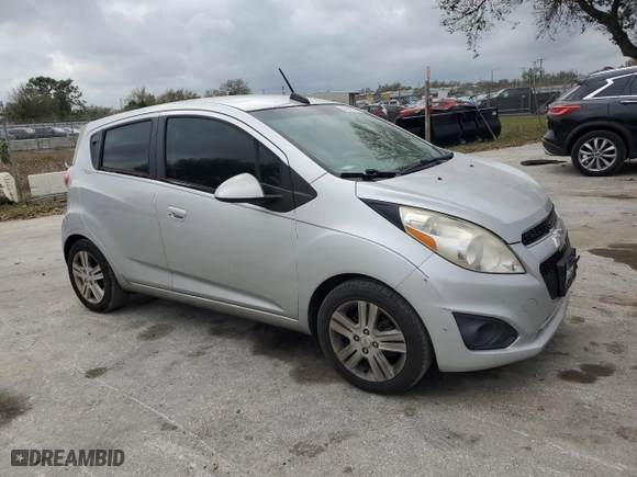 2015 Chevrolet Spark LS with VIN KL8CA6S91FC789011, listed as a Copart auction lot 45981845 with 177,036 mi miles and Salvage Title. Bid and sale history available at carsss.com. Image 4.