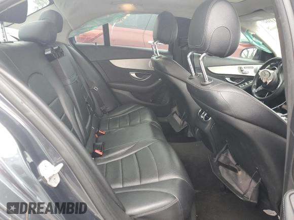 2015 Mercedes-Benz C 300 with VIN 55SWF4JB8FU045146, listed as a Copart auction lot 44591105 with 153,777 mi miles and Salvage Title. Bid and sale history available at carsss.com. Image 10.