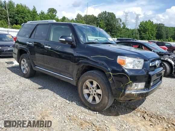 2013 Toyota 4Runner SR5 with VIN JTEBU5JR5D5148768, listed as a Copart auction lot 60976295 with 118,833 mi miles and Clean title. Bid and sale history available at DreamBid. Image 4.