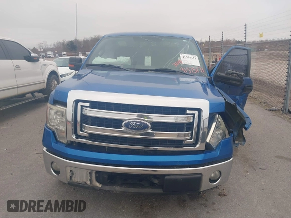 2014 Ford F-150 XL with VIN 1FTEW1CM1EKG07514, listed as a IAAI auction lot 41375171 with 217,758 mi miles. Bid and sale history available at carsss.com. Image 13.