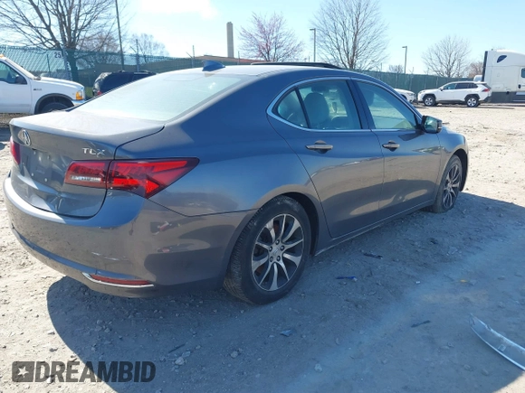 2017 Acura TLX with VIN 19UUB1F38HA004310, listed as a IAAI auction lot 41908712 with Not provided miles and . Bid and sale history available at DreamBid. Image 4.