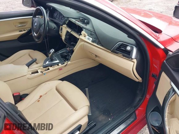 2019 BMW 4 Series 430i with VIN WBA4J1C52KBM16194, listed as a IAAI auction lot 41985890 with 74,788 mi miles and . Bid and sale history available at carsss.com. Image 5.