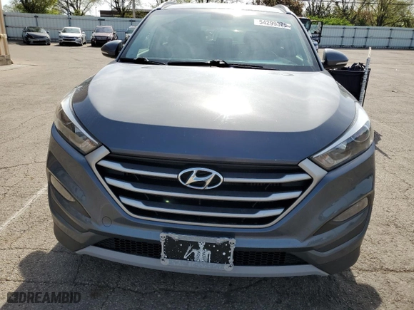 2017 Hyundai Tucson Value with VIN KM8J33A29HU534109, listed as a Copart auction lot 54299375 with 126,570 mi miles and Clean Title. Bid and sale history available at carsss.com. Image 5.