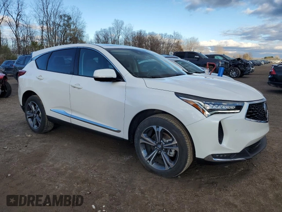 2023 Acura RDX w/Advance Package with VIN 5J8TC2H71PL004621, listed as a Copart auction lot 79161864 with 32,841 mi miles and Clean Title. Bid and sale history available at carsss.com. Image 4.