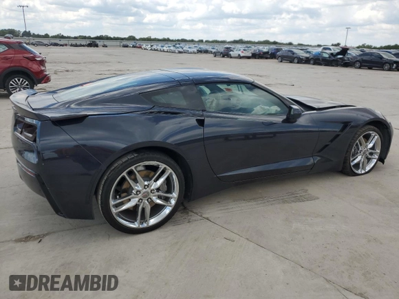 2015 Chevrolet Corvette 2LT with VIN 1G1YD2D78F5113614, listed as a Copart auction lot 70638624 with 24,203 mi miles and Clean Title. Bid and sale history available at carsss.com. Image 3.