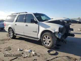 2008 Ford Expedition Max SSV with VIN 1FMFK15568LA26039, listed as a Copart auction lot 84235424 with 228,619 mi miles and Salvage title. Bid and sale history available at DreamBid. Image 4.
