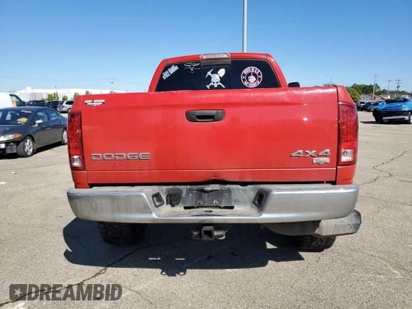 2004 Dodge Ram 2500 SLT with VIN 3D7KU28C24G172965, listed as a Copart auction lot 73827294 with 342,661 mi miles and Salvage Title. Bid and sale history available at carsss.com. Image 6.