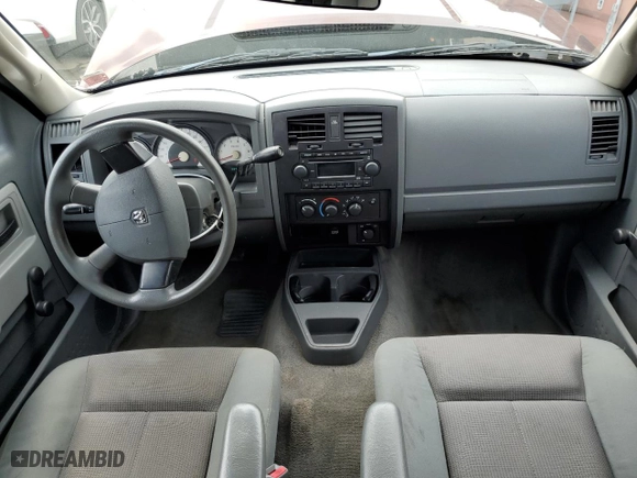 2005 Dodge Dakota ST with VIN 1D7HW28NX5S225511, listed as a Copart auction lot 64009084 with 0 mi miles and Salvage Title. Bid and sale history available at carsss.com. Image 8.