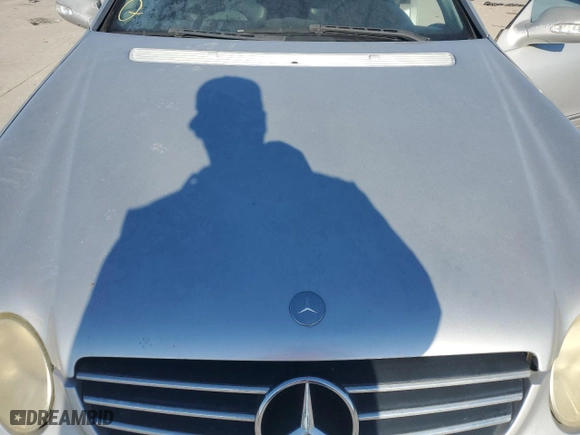 2004 Mercedes-Benz CLK-Class 5.0L with VIN WDBTJ75J34F096888, listed as a Copart auction lot 83302214 with 0 mi miles and Clean Title. Bid and sale history available at carsss.com. Image 11.