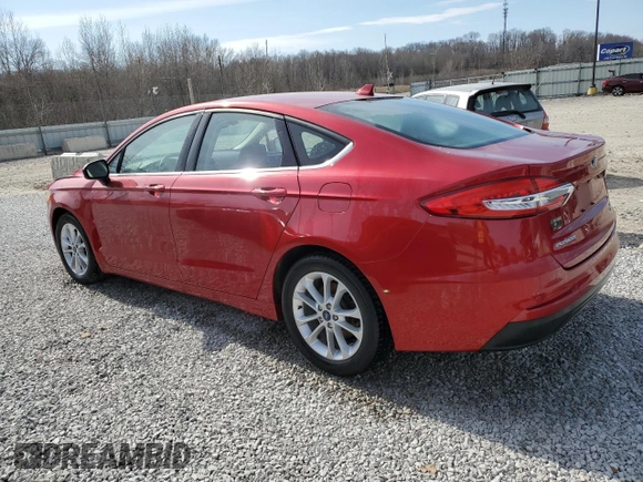 2020 Ford Fusion SE with VIN 3FA6P0HD5LR164013, listed as a Copart auction lot 47603815 with 83,217 mi miles and Salvage title. Bid and sale history available at DreamBid. Image 2.