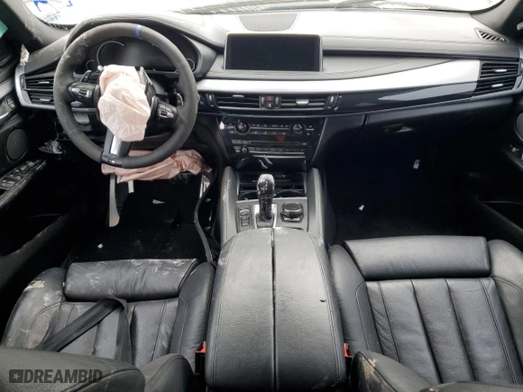 2016 BMW X6 xDrive50i with VIN 5UXKU6C50G0R34434, listed as a Copart auction lot 44706075 with 0 mi miles and Salvage Title. Bid and sale history available at carsss.com. Image 8.