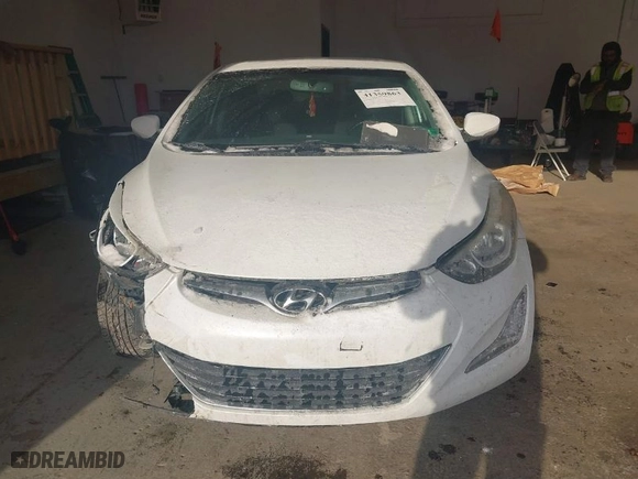 2016 Hyundai Elantra SE with VIN 5NPDH4AE7GH775890, listed as a IAAI auction lot 41359863 with 108,546 mi miles. Bid and sale history available at carsss.com. Image 12.