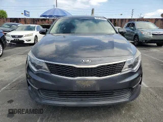 2017 Kia Optima LX with VIN 5XXGT4L35HG145886, listed as a Copart auction lot 63616595 with 105,242 mi miles and Salvage title. Bid and sale history available at DreamBid. Image 5.