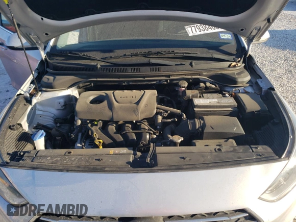 2019 Hyundai Accent SE with VIN 3KPC24A33KE040168, listed as a Copart auction lot 77938463 with 68,506 mi miles. Bid and sale history available at carsss.com. Image 11.