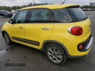 2014 FIAT 500L Trekking with VIN ZFBCFADH6EZ019868, listed as a Copart auction lot 79060774 with 93,118 mi miles and Salvage Title. Bid and sale history available at carsss.com. Image 2.