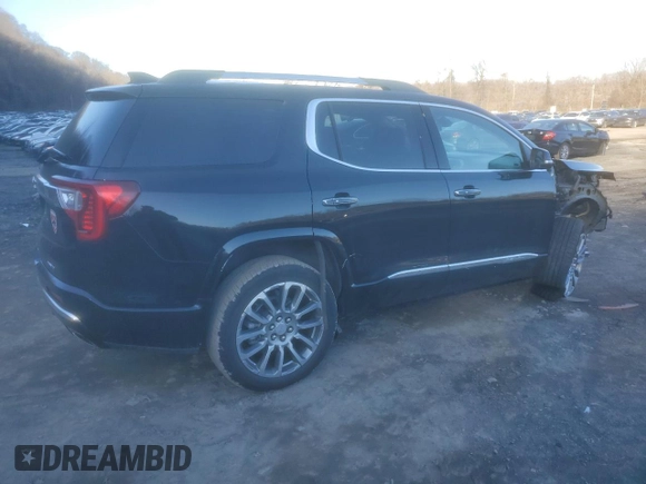 2023 GMC Acadia Denali with VIN 1GKKNXLS6PZ250305, listed as a Copart auction lot 47881895 with 13,336 mi miles and Salvage title. Bid and sale history available at DreamBid. Image 3.