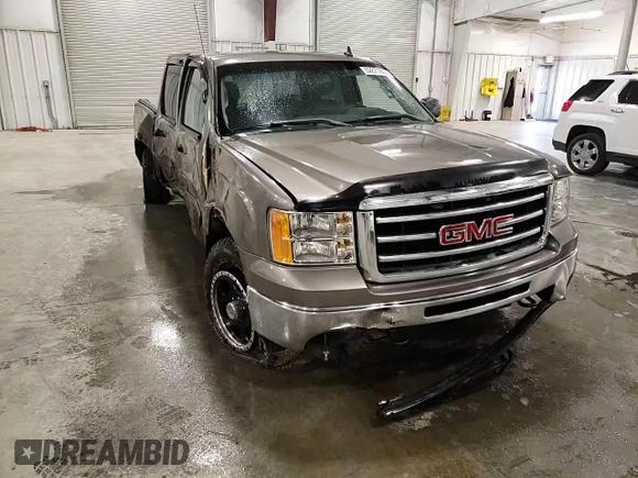 2012 GMC Sierra 1500 SLE with VIN 3GTP2VE73CG227453, listed as a Copart auction lot 52871865 with 133,419 mi miles and Salvage Title. Bid and sale history available at DreamBid. Image 11.