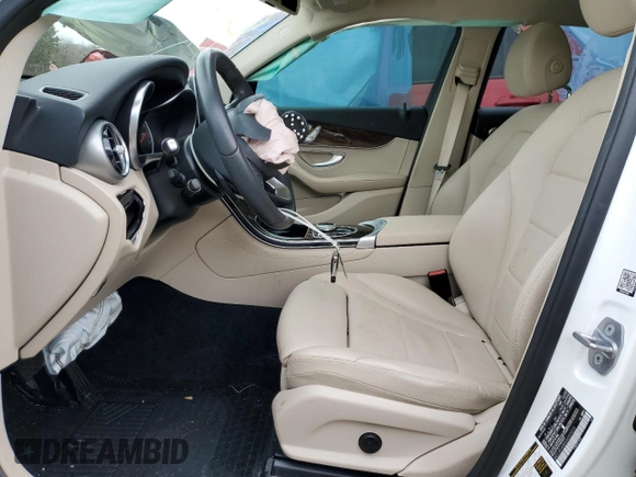 2018 Mercedes-Benz GLC with VIN WDC0G4JBXJV053225, listed as a Copart auction lot 72611272 with 59,538 mi miles. Bid and sale history available at carsss.com. Image 7.