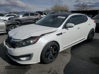 2013 Kia Optima Hybrid LX with VIN KNAGM4AD4D5041751, listed as a Copart auction lot 48205575 with 114,111 mi miles and Salvage Title. Bid and sale history available at carsss.com. Image 1.