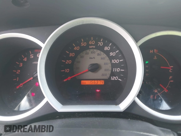 2010 Toyota Tacoma PreRunner with VIN 3TMJU4GN5AM106928, listed as a IAAI auction lot 41730400 with 156,374 mi miles and . Bid and sale history available at DreamBid. Image 7.