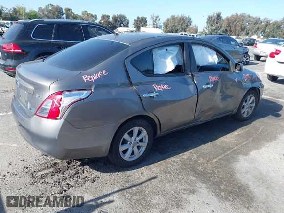 2012 Nissan Versa SL with VIN 3N1CN7AP2CL823686, listed as a IAAI auction lot 42184560 with 123,076 mi miles and . Bid and sale history available at DreamBid. Image 4.