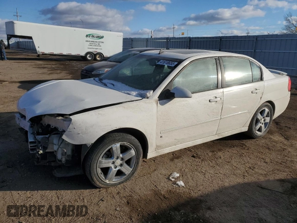 2006 Chevrolet Malibu LTZ with VIN 1G1ZU53836F167087, listed as a Copart auction lot 41618655 with 162,417 mi miles and Salvage Title. Bid and sale history available at DreamBid. Image 1.