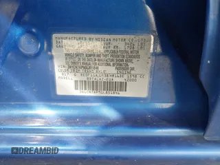 2016 Nissan Versa SV with VIN 3N1CN7AP9GL851846, listed as a IAAI auction lot 41594776 with 196,435 mi miles. Bid and sale history available at carsss.com. Image 9.