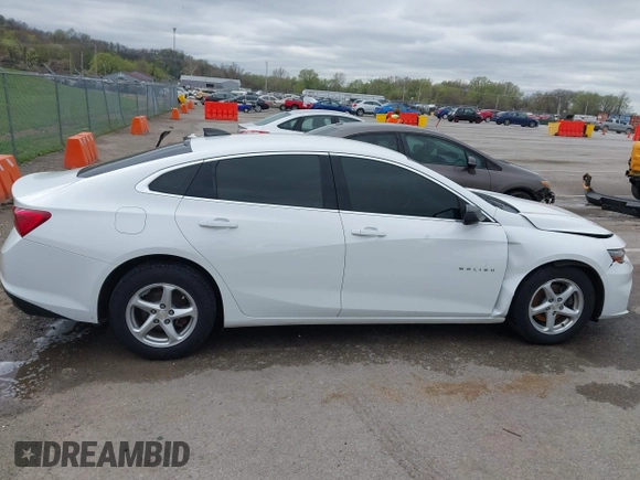2017 Chevrolet Malibu LS with VIN 1G1ZB5ST6HF141436, listed as a IAAI auction lot 41894113 with 154,521 mi miles and . Bid and sale history available at carsss.com. Image 14.
