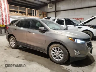 2018 Chevrolet Equinox LT with VIN 3GNAXJEV1JS631318, listed as a Copart auction lot 45581225 with 104,907 mi miles and Salvage Title. Bid and sale history available at carsss.com. Image 4.