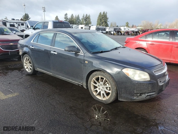2008 Chevrolet Malibu LTZ with VIN 1G1ZK57768F206927, listed as a Copart auction lot 46655495 with 197,384 mi miles and Salvage Title. Bid and sale history available at carsss.com. Image 4.