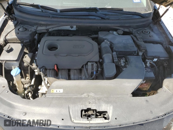 2017 Hyundai Sonata Sport with VIN 5NPE34AF2HH580647, listed as a Copart auction lot 52168185 with 149,613 mi miles and Salvage Title. Bid and sale history available at DreamBid. Image 11.