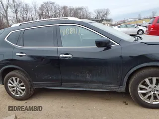2017 Nissan Rogue S with VIN JN8AT2MV2HW002942, listed as a IAAI auction lot 41018417 with 151,945 mi miles. Bid and sale history available at carsss.com. Image 13.