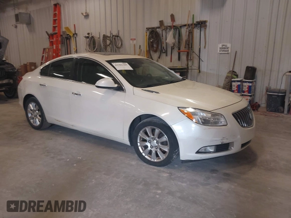 2012 Buick Regal Premium 1 z VIN 2G4GS5ER8C9133608, wystawiony jako IAAI lot #42301309 z przebiegiem 162 146 mil mil oraz . Historia ofert i sprzedaży dostępna na DreamBid. Obrazek 1.