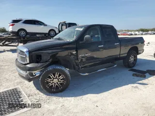 2007 Dodge Ram 1500 SLT with VIN 1D7HA18297J571315, listed as a Copart auction lot 47496165 with 142,388 mi miles and Non Repairable. Bid and sale history available at carsss.com. Image 1.