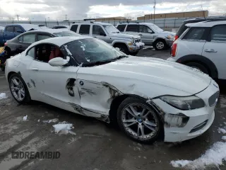 2009 BMW Z4 sDrive30i with VIN WBALM53529E160965, listed as a Copart auction lot 49250395 with 119,827 mi miles and Salvage Title. Bid and sale history available at carsss.com. Image 4.