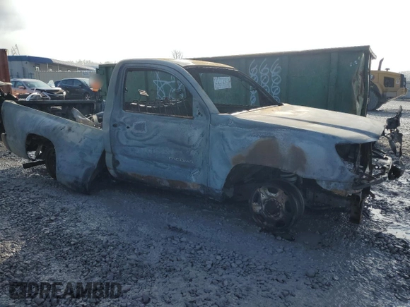 2010 Toyota Tacoma with VIN 5TENX4CN6AZ706391, listed as a Copart auction lot 42818975 with 0 mi miles and Non Repairable. Bid and sale history available at carsss.com. Image 4.
